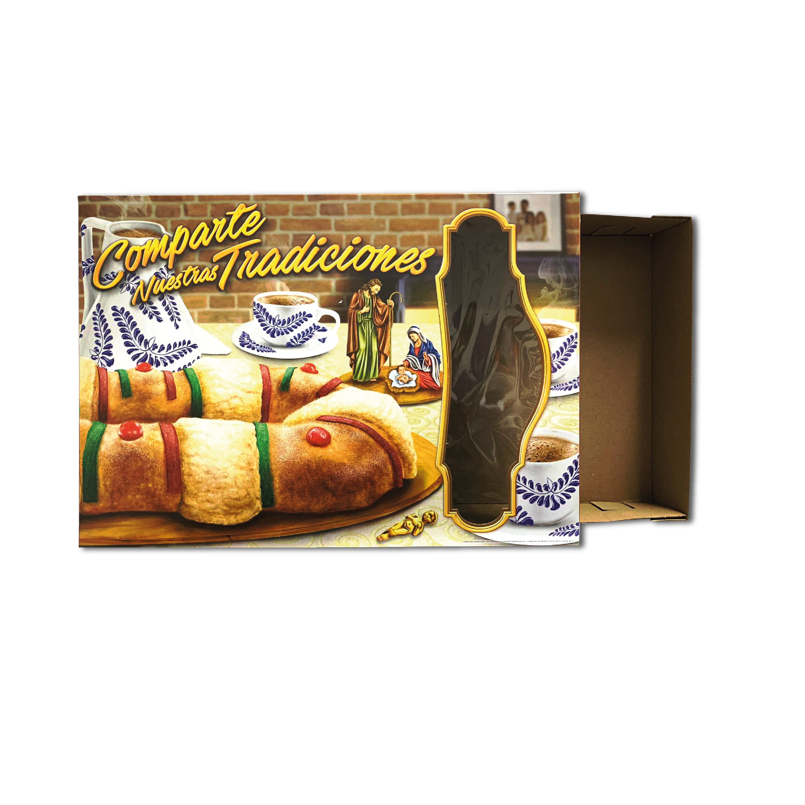 50 PZA DE CAJA ROSCA REYES 68X48X8 PACA -D2